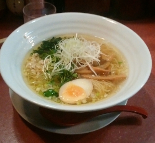 「とりそば」@らーめん天神下 大喜の写真