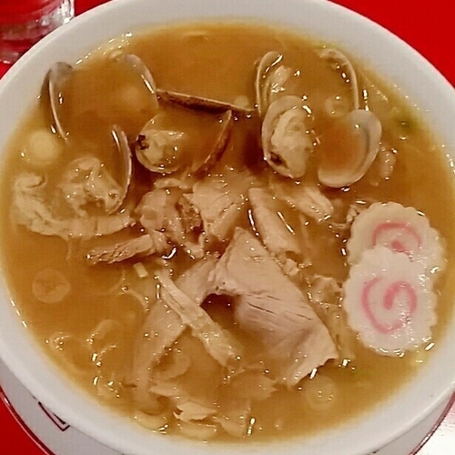 「あさり醤油（並）９１０円」@末廣ラーメン本舗 仙台駅前分店の写真