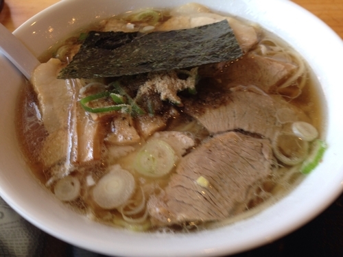 「肉煮干しそば」@馬場の写真