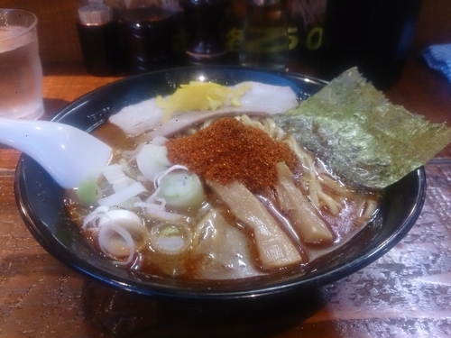 「辛辛魚らーめん」@麺処 井の庄 立川店の写真