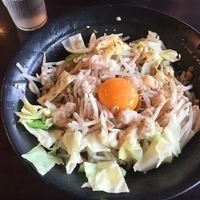 J郎 油麺 ( 中盛 600円 )