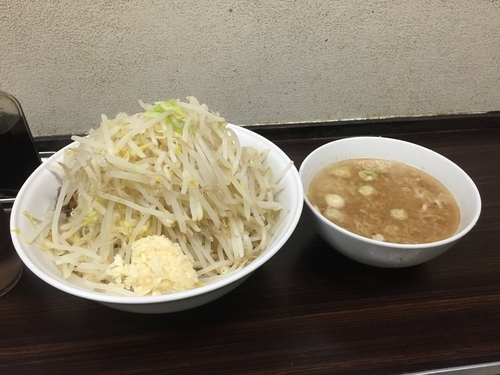「つけ麺＋大盛＋豚2枚」@らーめん虎丸の写真
