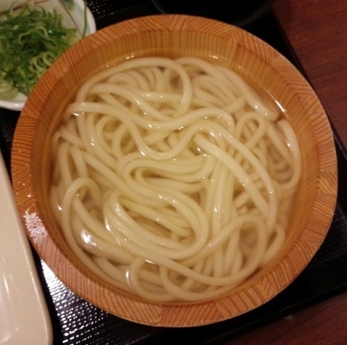 「釜揚げ並290円半額クーポン使用140円」@丸亀製麺 米沢店の写真