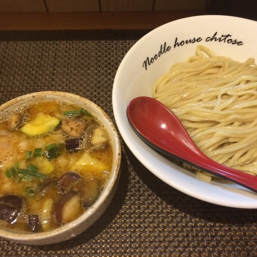 「トマトマサラつけ麺(850円)  期間限定」@麺庵ちとせの写真