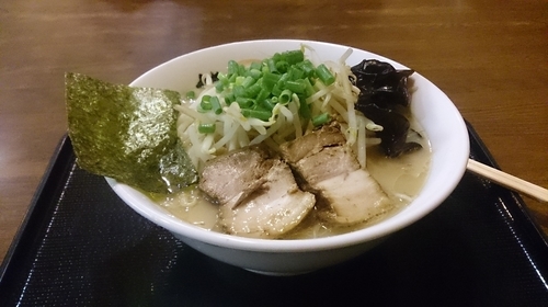 「とんこつラーメン770円+大盛120円」@会津喜多方ラーメン 蔵太鼓 茨城麻生店の写真
