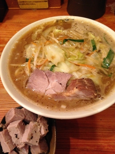 「濃菜麺  はしっこチャーシュー」@濃菜麺 井の庄の写真