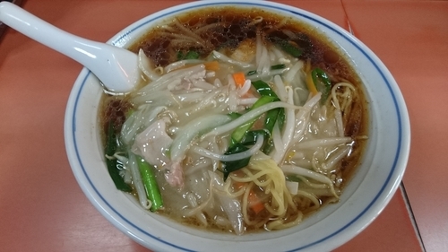 「もやしそば（600円）」@来々軒の写真