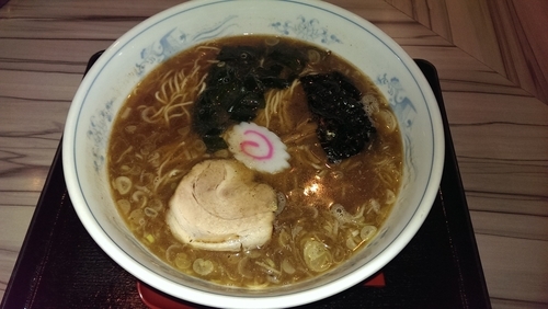 「煮干ラーメン、大盛」@つけ麺 中華そば 昇輝丸の写真