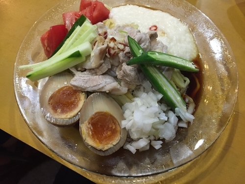 「【限定】雲白肉のPG冷やし麺¥800」@麺屋 扇 SENの写真