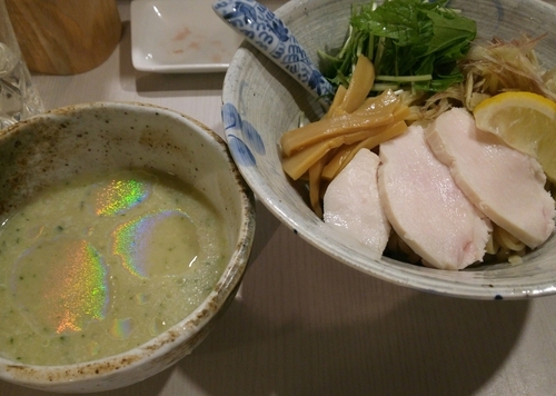 「白味噌つけそば　850円」@麺処 きなりの写真