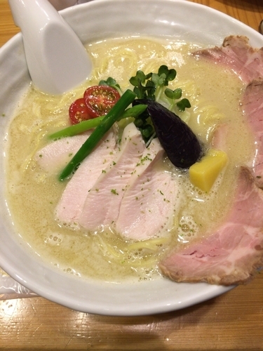 「鶏白湯」@銀座 篝の写真