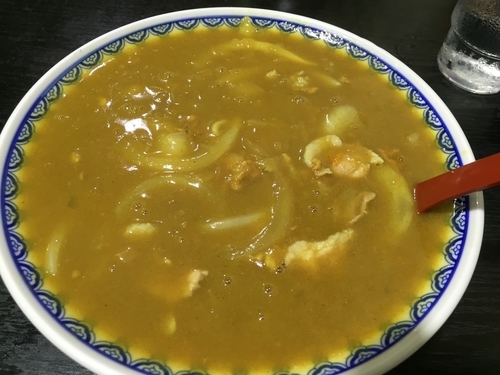 「カレーラーメン¥800」@食堂 ニューミサの写真