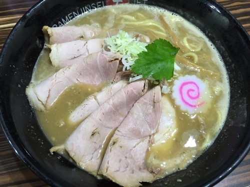 「鶏煮込みチャーシュー」@ラーメン人生 JET 福島本店の写真