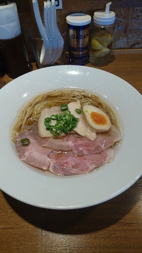 「中華そば 淡口 750円」@寿製麺よしかわ 川越店の写真