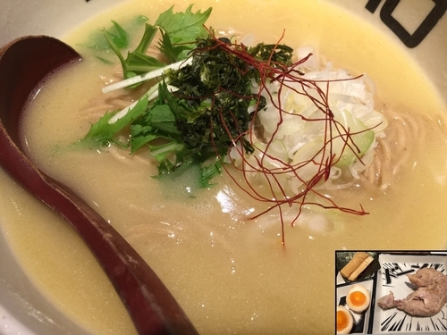 「特級鶏そば（大）」@鶏そば十番 156 ICHIKORO 麻布十番店の写真