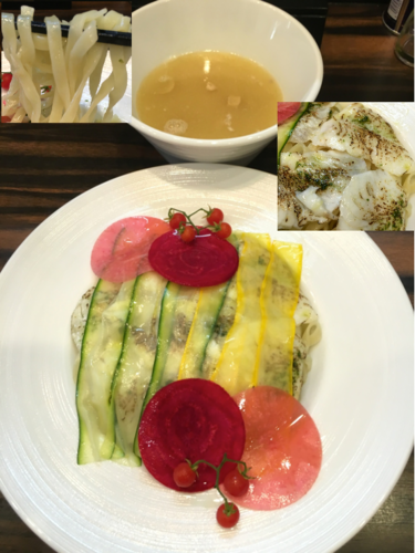 「期間限定  つけ麺ディクレレ風 (8月版) 900円」@稲荷屋の写真