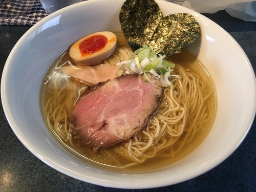 「白煮干らーめん 【勝T限定】」@とものもとの写真