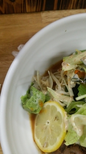 「冷やし麺」@麺屋ひばりの写真