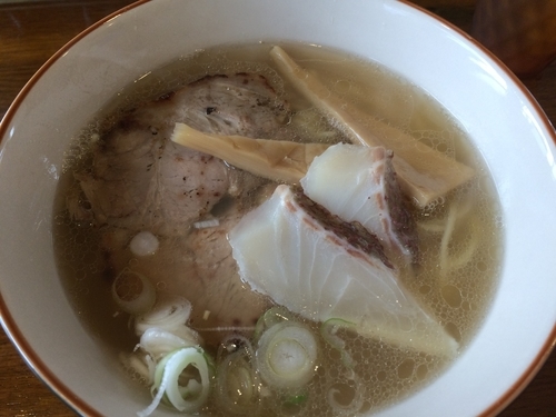 「あら炊き中華そば 塩」@中華そば GO.TO.KU ～仁～の写真