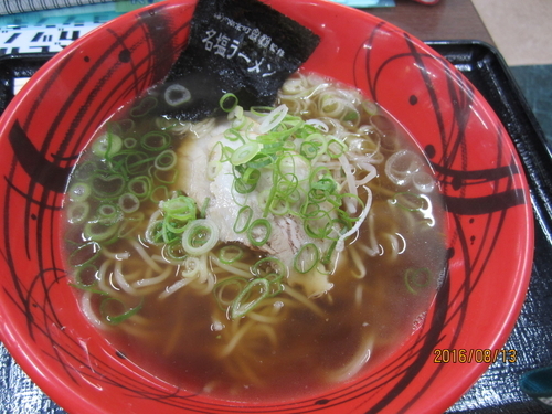 「名塩ラーメン醤油 680円」@神戸亭 西宮名塩サービスエリア(下り線)スナックコーナー店の写真