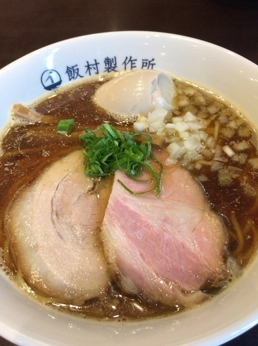 「中華そば 醤油 ¥750 味玉サービス」@中華そば 飯村製作所の写真