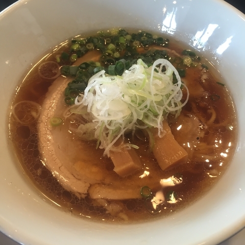 「醤油らぁ麺（￥850）※」@播磨坂もりずみの写真