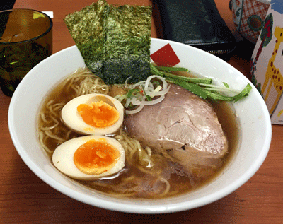 「東京駅醤油中華そば（980円）」@東京の中華そば ちよがみの写真