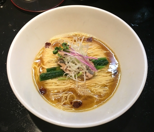 「フォアグラ醤油そば 1200円」@麺s慶の写真