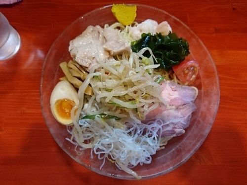 「《限定》五目冷やし中華(中)」@讃岐ラーメン はまんど横須賀の写真