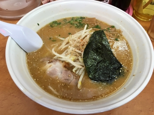 「赤味噌ラーメン」@らーめん ゆうきや 総本店の写真