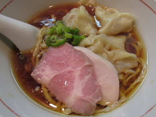 「ちゅるりんわんたんめん　「950円」」@らーめん かねかつの写真