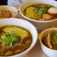 あさりマー油の冷やしラーメン～あさりペーストを添えて～