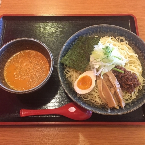 「冷やし坦々つけ麺 637円」@大志軒 多賀城店の写真