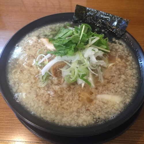 「とり背脂そば（￥700）」@〇平ラーメンの写真