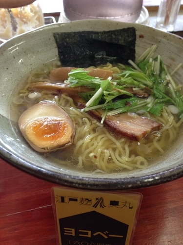 「濱塩らぁ麺」@らあめん こもん 鳥浜店の写真