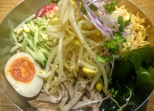 「Ｔｈｅ冷やし中華（限定）＋大盛り」@中華そば 二階堂の写真