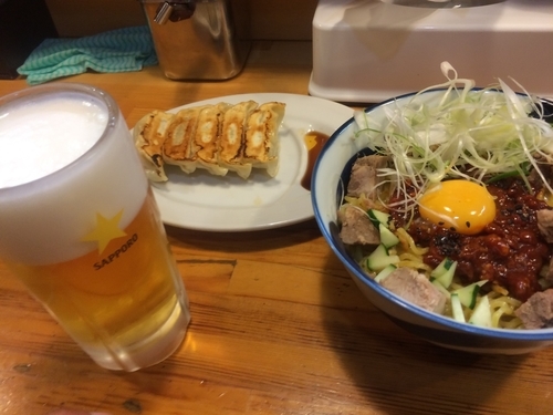 「冷しジャー麺」@札幌らーめん 北一 狸小路店の写真