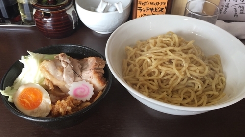 「豚辛つけめん（特盛）」@らぁ麺 一歩の写真