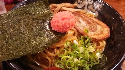 「明太子油そば 特盛」@とんこつらーめんてっぺんの写真