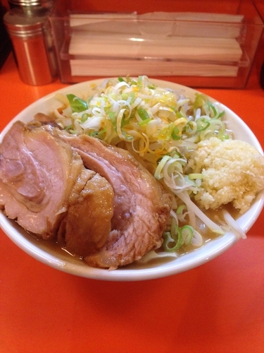 「ミニラーメン豚増し ¥890」@ちばからの写真