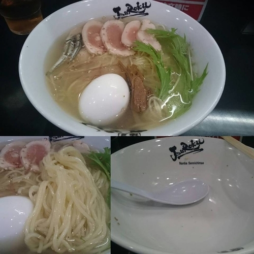 「冷やし煮干ラーメン」@麺屋 丈六の写真