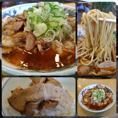 「チャーシューラーメン＋ライス」@大喜 根塚店の写真