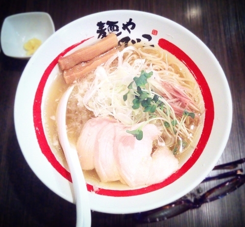 「期間限定 和風冷やしらーめん」@麺や でこの写真