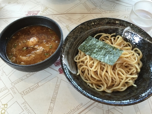 「Wスープつけ麺750円」@麺友の写真