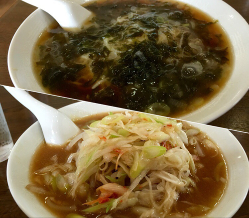 「岩のりラーメン ¥800」@大師の写真