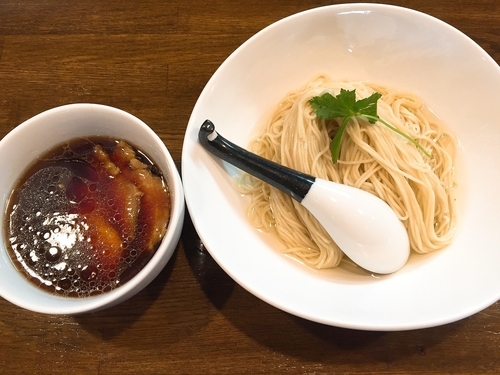 「黄金シャモのつけそば」@麺.SUZUKiの写真