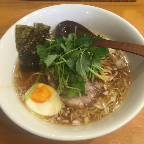 「【日・月限定】ちょこっと煮干しSOBA（￥800）」@麺屋 Hulu-luの写真