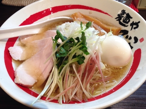 「「限定」味玉和風冷やしラーメン」@麺や でこの写真
