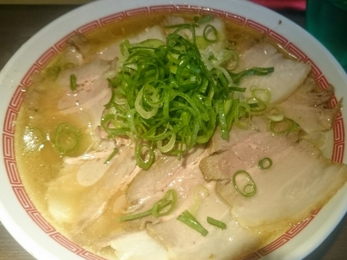 「チャーシューらぁめん ＋替え玉」@らあめん 広の写真
