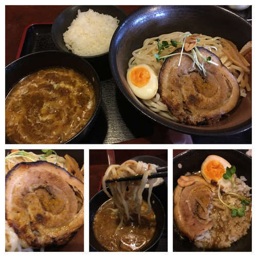 「カレーつけ麺 800円＋小ライス50円」@和風らーめん 凪の写真